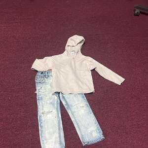 Toddler Boy Pullover Fleece Hoodie set